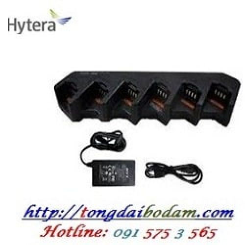 Bộ sạc đa hộc bộ đàm Hytera HYT PD568 (MCA08)