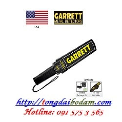 Thanh rà kim loại cầm tay Garrett (Super Scanner - Model: 1165180)