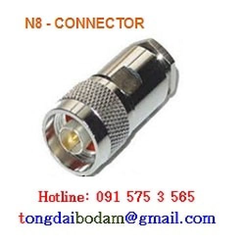 N-8 | Đầu nối N cáp RG8