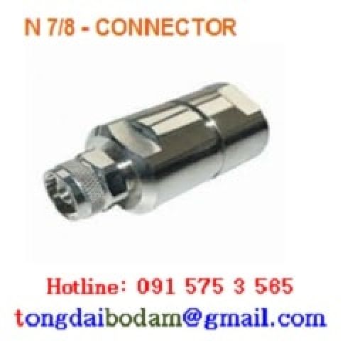 N-7/8| Đầu nối N cáp 7/8 Inch