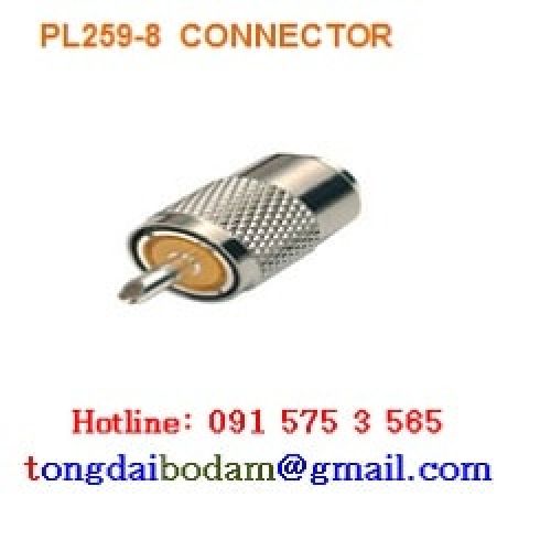 PL259-8 | Đầu nối PL259 cáp RG8