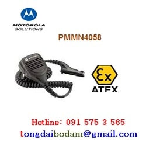 Remote Speaker Microphone Motorola PMMN4058 Atex